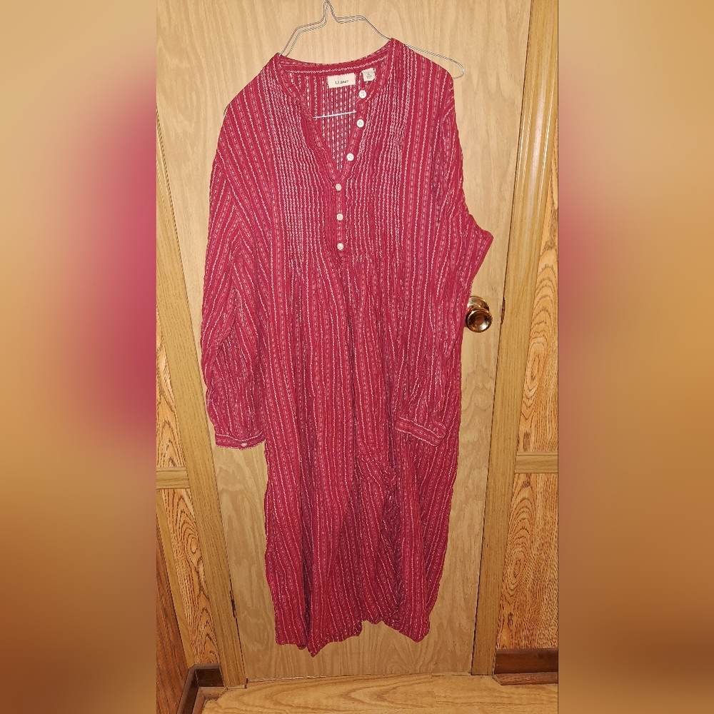 L.L. Bean Cotton Nighty